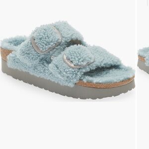 Birkenstock - arizona big buckle papilio size 37 - aqua color NEW